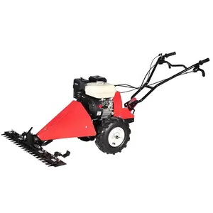 Forestry land reclamation self propelled lawn mowers Weight 80kg Working width 120cm gasoline lawn mower