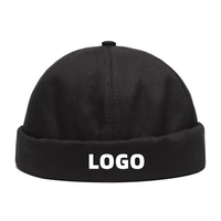 Automne femme Version coréenne pastèque chapeau Melon peau casquette Yuppie sans bord sauvage mode tendance pour été hommes à carreaux point