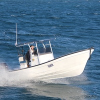Liya Haute Qualité 25ft 7.6m Bateau Commercial en Fibre de Verre boston whaler bateau