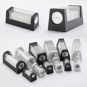 โคมไฟติดผนังกลางแจ้งโคมไฟ LED ติดผนังตรงกลางและสูงขึ้นโรงงานจีน - Product Image 1