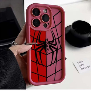 Coques de téléphone en TPU à motif araignée avec technologie d'impression couleur pour <span class=keywords><strong>iPhone</strong></span> 17 Pro Max 16E 14 15 Plus <span class=keywords><strong>13</strong></span> 12 Mini 11 - Product Image 4