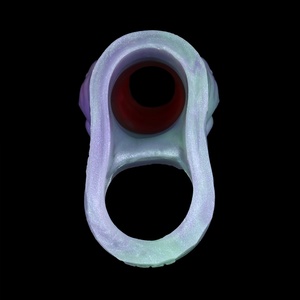 Pennis Sleeve Girth Enhancer Men Silicone Penis Ring Cock Sleeve Penis Sheath Soft Cock Ring Adult Couples Male Sex Toys - Product Image 6