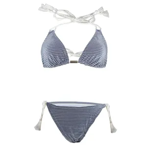 High Quality String Bikini Swimsuits Set Women Ladies Swimwear 2024 Hot Sexy Beach OEM Wholesale Custom Factory Manufacturer