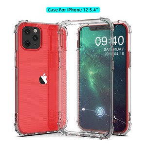เคสโทรศัพท์มือถือแบบใส TPU 3 มิติ กันกระแทก พร้อมถุงลมนิรภัย ป้องกันรอบด้าน 360 องศา  วัสดุเจลนิ่ม สำหรับ iPhone 12 ป้องกันการตกกระแทก ปกป้องเลนส์ - Product Image 5