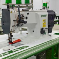 Offre Spéciale – Machine à Coudre Industrielle DS-4420D à Double Aiguille et Triple Alimentation pour Tapisserie