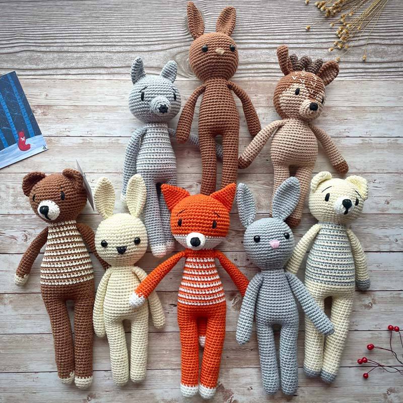 Bambola All'Uncinetto A Forma Di Ghianda - Peluche Supporto Emotivo, Regalo Carino - Foto 10