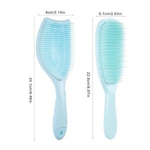 Brosse à cheveux démêlante pour femmes, brosse démêlante personnalisée avec logo, brosse à cheveux magique massante pour démêler les nœuds - Product Image 4
