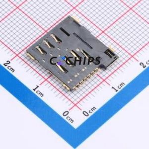 BX-<b>SIM</b>-1.35H7PJ-Z <b>SIM</b> <b>Card</b> Connector SMD Connector Self-Return Type Micro <b>SIM</b> <b>Card</b> <b>Card</b> <b>Holder</b> 1.35mm - Product Image 2