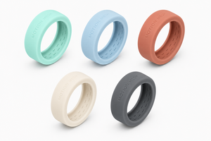 Coque de protection en silicone personnalisée avec logo OEM pour Oura Ring 5/4, Galaxy Ring, RingConn, Ultrahuman, Fresh Mint, gravée, marque privée - Product Image 5