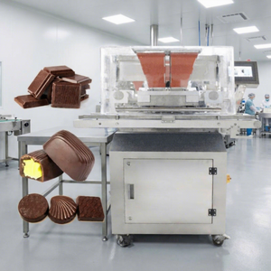 Déposeuse de chocolat de table à une touche, petite machine à chocolat pour truffes au chocolat fourrées - Product Image 1