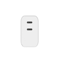 Chargeur mural rapide américain 45W, adaptateur secteur à double indicateur de USB-C pour iPhone, accessoires pour téléphones portables, certifié ETL FCC RoHS OEM ODM