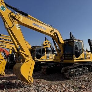 Équipement de terrassement durable le plus vendu : Excavatrice hydraulique sur chenilles Komatsu PC220 d'occasion de 22 tonnes - Product Image 1