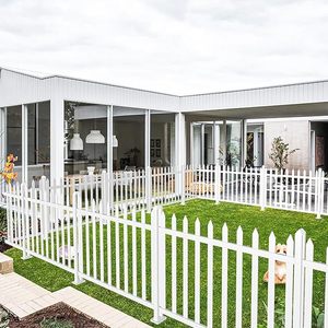 Clôture et poteaux <span class=keywords><strong>en</strong></span> PVC blanc 6x8 pieds, vente <span class=keywords><strong>en</strong></span> gros, panneaux de clôture <span class=keywords><strong>en</strong></span> vinyle plastique pour l'intimité 6 pieds, clôture de jardin extérieure pour jardin - Product Image 6