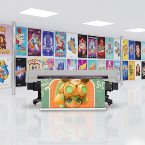 Imprimante <span class=keywords><strong>traceur</strong></span> grand format 4 têtes à encre éco-solvant pigmentée, réglage progressif 2-8 mm, largeur 3200 mm - Product Image 1