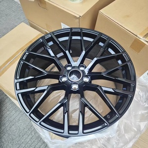 Rines YQ Negros Brillantes Multirradio para Automóvil, Rin de Aleación de 19 Pulgadas 8.5j 5X112 para Automóviles de Pasajeros, para Todas las Series de Audi - Product Image 1