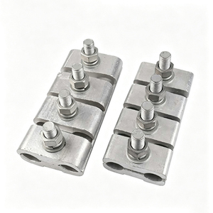 Connecteur à rainures parallèles en aluminium série JB pour réseau de distribution d'énergie aérien - Product Image 2