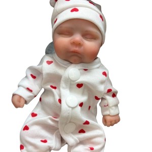 OtardDolls Muñeca bebé Reborn de silicona de 8 pulgadas, realista, suave y elástica, figura de juguete para adolescentes - Product Image 5