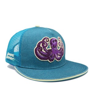 Gorra de Béisbol Trucker OEM Verde de 5 Paneles con Malla, Bordado 3D Personalizado, Diseño de Estilo Único, Unisex - Product Image 2