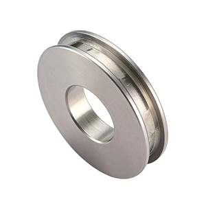 Çift Oluklu V Kayışı Metal Kasnak Tekerleği 40mm Motor Mili için Sabit Makara Paslanmaz Çelik Matkap Makinesi Kasnak Tekerleği - Product Image 1