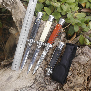 Mafia portatile ad alta durezza in acciaio inox coltello pieghevole per campeggio tattico di sopravvivenza con OEM personalizzazione imballaggio in Nylon - Product Image 2