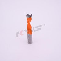 Tête de fraise en carbure de tungstène pour le bois, diamètre 8 mm, longueur 70 mm, forme droite, compatible avec les machines CNC