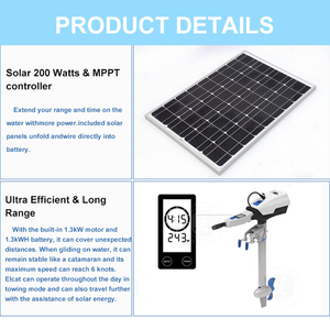 CEYU Imbarcazione Gonfiabile Catamarano da Pesca Area Lounge per Feste Casa Galleggiante Elettrica Cabina Flottante per Laghi Fiumi e Acque Costiere - Product Image 4