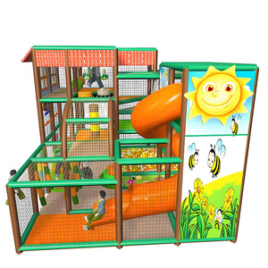 Solución Llave en Mano: Parque Infantil Interior Multinivel, Área de Juegos Suave con Bloques Blandos y Mini Tobogán para Área Infantil de Centro Comercial - Product Image 3