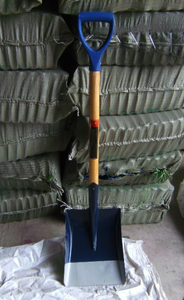 Недорогая промышленная лопата из утолщенной стали для фермы и сада с рукояткой - Product Image 6