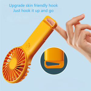 USB充電、400 Mahバッテリー、5色から選択でき、机に置くことができ、携帯型ハンドヘルド小型ファンを保持できます - Product Image 6