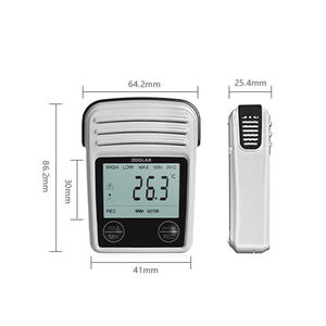 Registrador de Temperatura e Umidade Mini Portátil para Armazenamento Frio/Transporte de Frutas e Vegetais/Medicamentos - Product Image 4