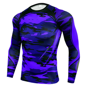 Premium Men Rash guard <b>Custom</b> <b>Design</b> <b>Compression</b> <b>Shirts</b> for Fitness and Martial Arts High Quality Men’s <b>Compression</b> Rash Guards - Product Image 5