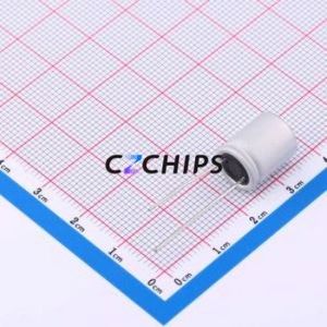 Condensador Sólido NPXE1201C152MJTM, Componente de Orificio Pasante (THT), D10xL12mm 1500uF 20% 16V 10mm - Product Image 2