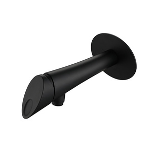 Thiết kế mới treo tường phòng tắm Mixer tap Matte đen lưu vực vòi nước duy nhất xử lý phòng tắm chậu vòi thừa nhận Mixer vòi - Product Image 1