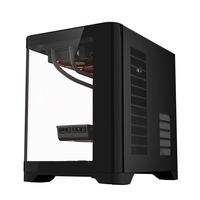 Gabinete de CPU ITX Cool ATX Torre completa escritorio con LCD acrílico PC refrigeración torres de computadora fundas de PC para juegos
