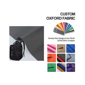 <span class=keywords><strong>Material</strong></span> de <span class=keywords><strong>mochila</strong></span> de tela recubierta de PVC Oxford de poliéster impermeable 1680D de alta calidad - Product Image 1