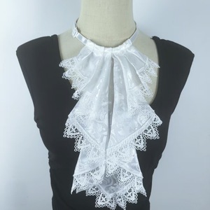 <span class=keywords><strong>2025</strong></span> xuyên biên giới Cung Điện cổ áo ẩn hoa trang trí xù cạnh Gothic cosplay trang phục hiệu suất 100% Polyester - Product Image 3