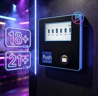 Máquina Expendedora Pequeña con Pantalla Táctil de 15.6'' y Código QR, Máquina Expendedora de 6 o 9 Filas para Club Nocturno