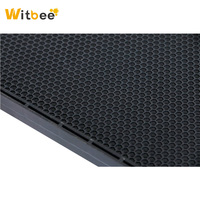 Cadre de ruche en plastique nid d'abeille Witbee avec fondation pour apiculture, noir, garantie 1 an