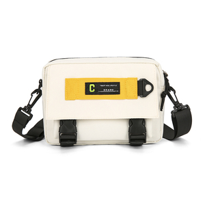 Sac à bandoulière unisexe, sacs à bandoulière en nylon, sacs messager avec plusieurs poches, pour affaires, plein air, sport - Product Image 1