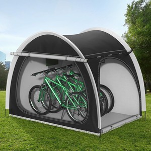 Tente de rangement pliable pour vélos, grande capacité, abri portable et étanche pour le stationnement des VTT - Meilleure vente - Product Image 1