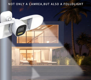 Icsee 4MP Wi-Fi extérieur IP vidéo caméra de sécurité cour lumière LED Smartlink synchronisation alerte intelligente <span class=keywords><strong>stockage</strong></span> de données en nuage - Product Image 5