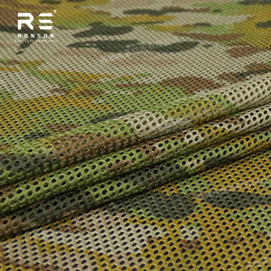 AMCU 230gsm poliéster resistente impreso tela de malla antiestática camuflaje de doble cara para táctico para niñas NIR al aire libre - Product Image 3