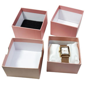 Caja <span class=keywords><strong>de</strong></span> Papel Cuadrada Personalizada con Logotipo para Reloj, Caja <span class=keywords><strong>de</strong></span> Cartón para Reloj, Serie <span class=keywords><strong>de</strong></span> Cajas <span class=keywords><strong>de</strong></span> Papel para Reloj, Cajas Impresas para Regalo - Product Image 2