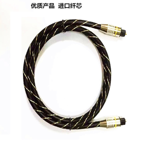 High Quality 1M 1.5M 2M 3M 5M 10M PET Net Braided Toslink <strong>Digital</strong> Fiber <strong>Optic</strong> <strong>Cable</strong> - Product Image 4