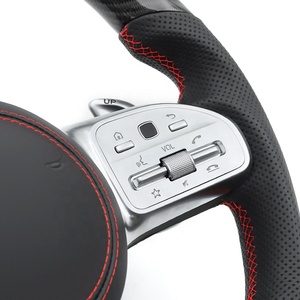 Volant de voiture en fibre de carbone pour Mercedes Benz AMG W205 W212 W213 W221 W222 W204 W166 W463 E63 <span class=keywords><strong>S63</strong></span> C63 G63 GLC <span class=keywords><strong>GLE</strong></span> - Product Image 4