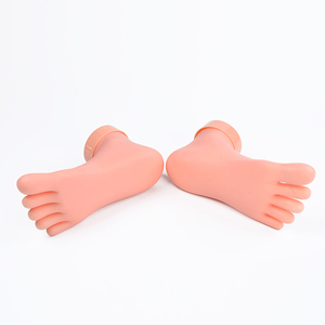Nail Practice Foot Training Soft Silicone Salon Manicure Mannequin <b>Pedicure</b> Display Showing <b>Tool</b> Kit Wholesale Bendable Set - Product Image 5