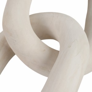 Scultura in legno a catena per decorazioni per la casa, mensola decorativa. - Product Image 5