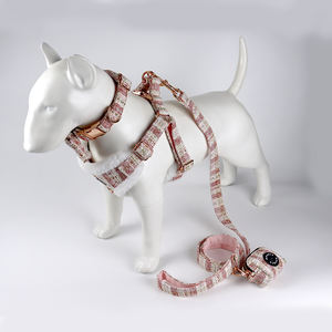 Özel Logo hiçbir çekme köpek koşum seti lüks seks kadınlar ile köpek evcil hayvan koşumu - Product Image 6