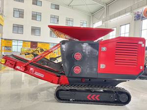 מגרסת בטון ניידת כבדה, מגרסת לסת ניידת למחזור פסולת בניין - Product Image 4