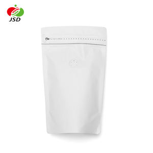 Cierre de cremallera de plástico impermeable, bolsas de café con válvula, embalaje de alimentos, 15x23 + 5CM, <span class=keywords><strong>precio</strong></span> de fábrica - Product Image 1